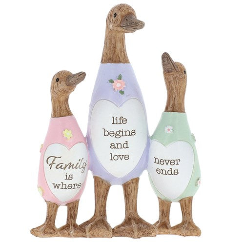 Daisy Ducks - Mum, Nan, Grandma, Auntie, Friends, Family, Daughter 12cm Tall