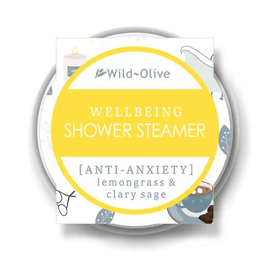 Wild Olive Shower Steamers - Lavender,  Serenity Spa, Sea & Dune, Lemongrass & Clary Sage, Eucalyptus & Mint & Mandarin & Bergamot