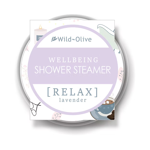 Wild Olive Shower Steamers - Lavender,  Serenity Spa, Sea & Dune, Lemongrass & Clary Sage, Eucalyptus & Mint & Mandarin & Bergamot
