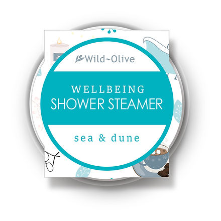 Wild Olive Shower Steamers - Lavender,  Serenity Spa, Sea & Dune, Lemongrass & Clary Sage, Eucalyptus & Mint & Mandarin & Bergamot