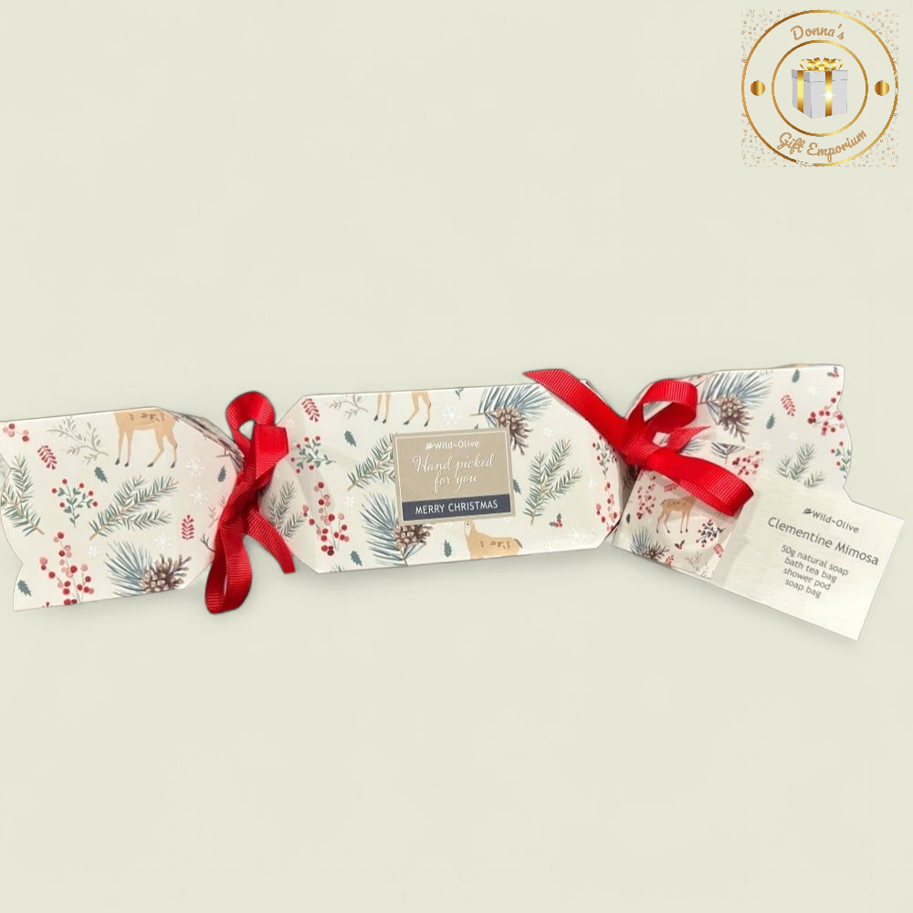 XL Christmas Cracker Bath & Body Gift Set - Clementine Mimosa