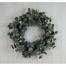 Load image into Gallery viewer, Natural Foliage &amp; Berries Wreath .
