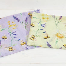 Load image into Gallery viewer, Lavender &amp; Bee Scarf
