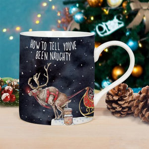 You've Been Naughty - Christmas Mug