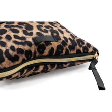 Load image into Gallery viewer, Leopard Print Cosmetics Bag
