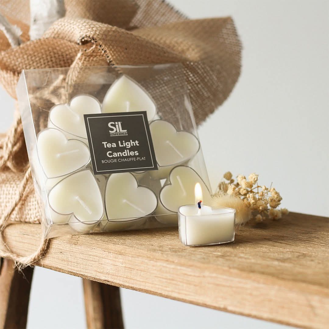 Heart Tea Light Candles