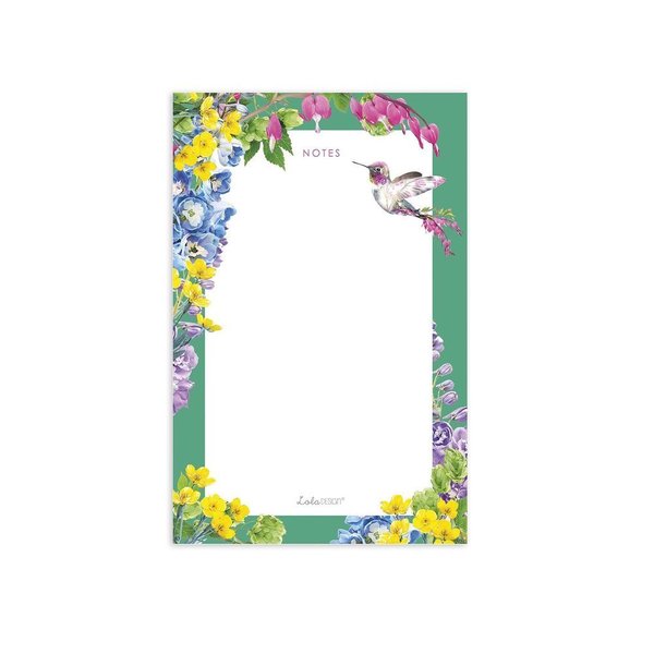 Tear Off Notepad/Deskpad - Hummingbird