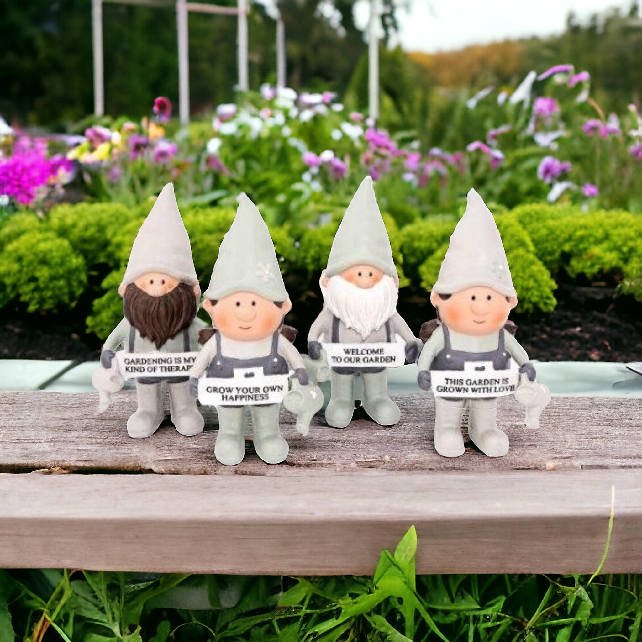 Garden Gnomes - Sage Green