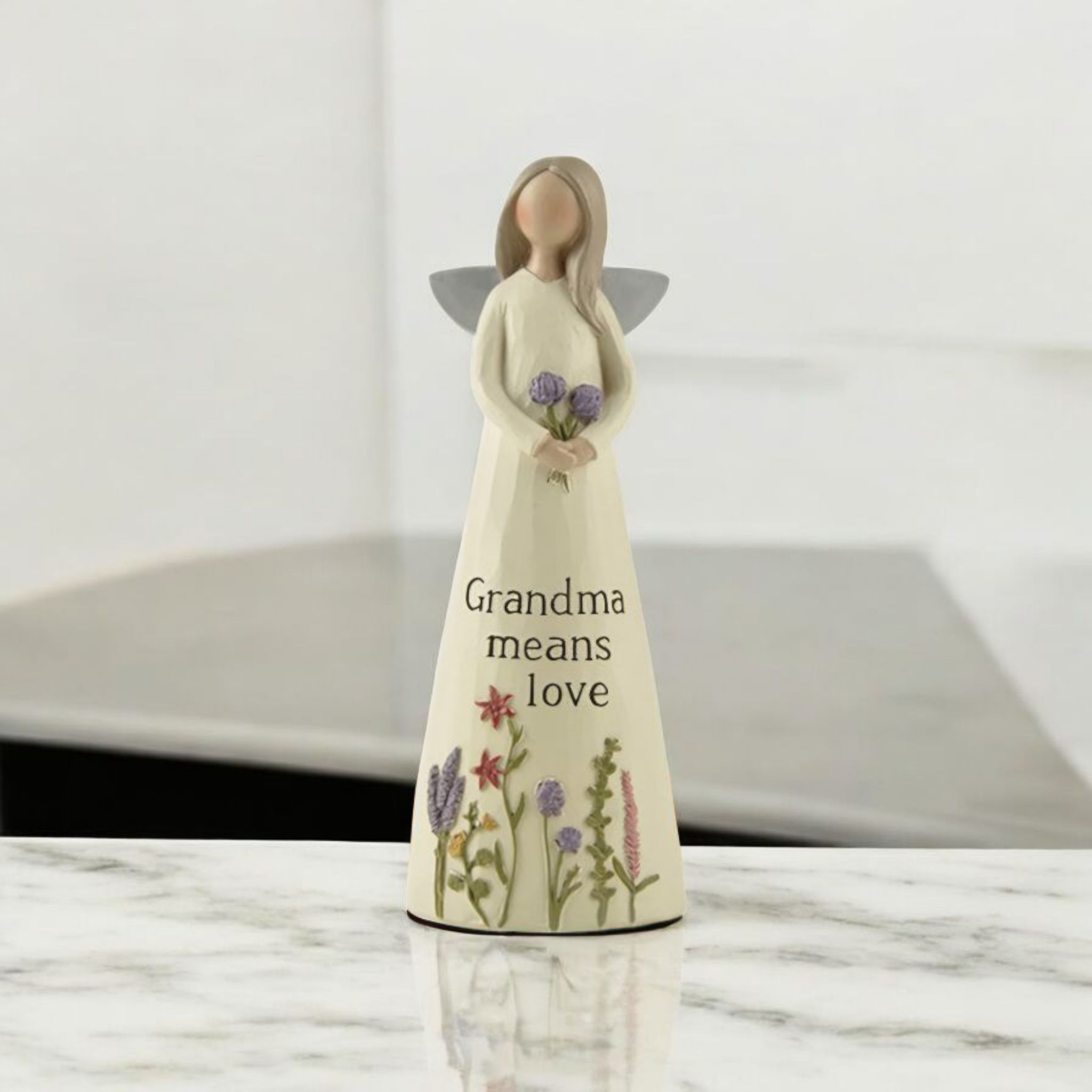 Grandma Means Love Angel Figurine Guardian Angel Gift