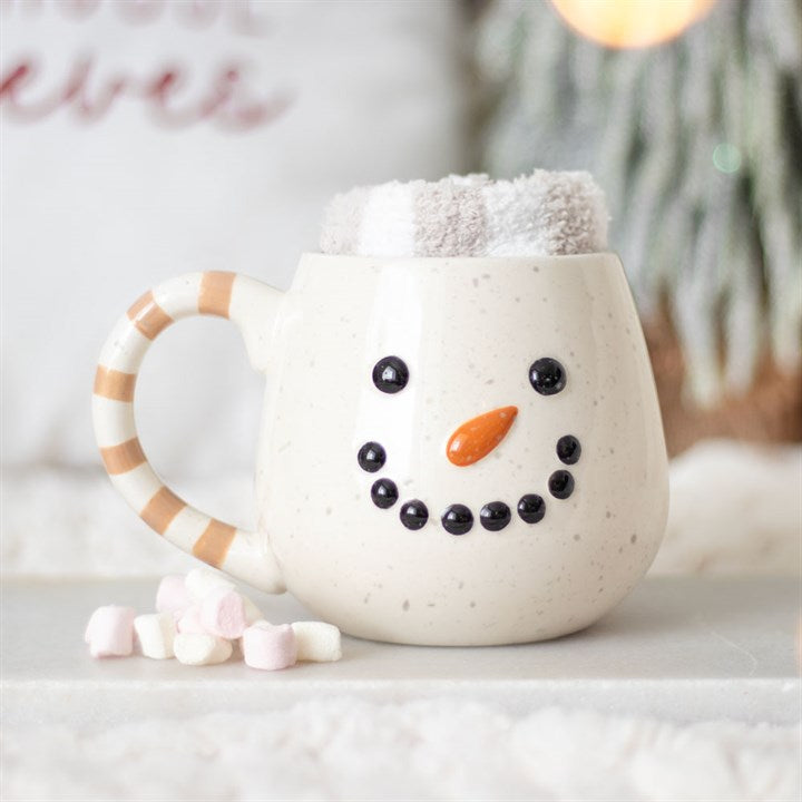 Snowman Mug & Socks Gift Set
