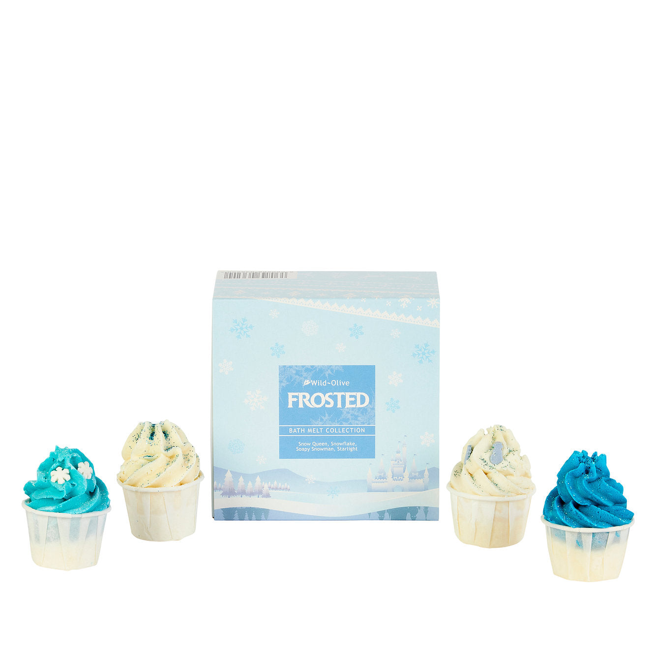 Gift Set - 4 Luxury Bath Melts - Frosted