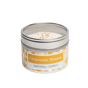 Sparkle Candle Tin - Clementine Mimosa