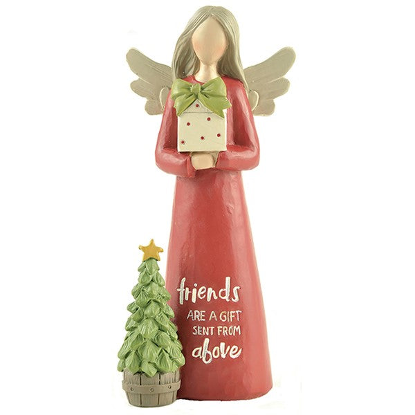 Christmas Friends Are A Gift Guardian Angel