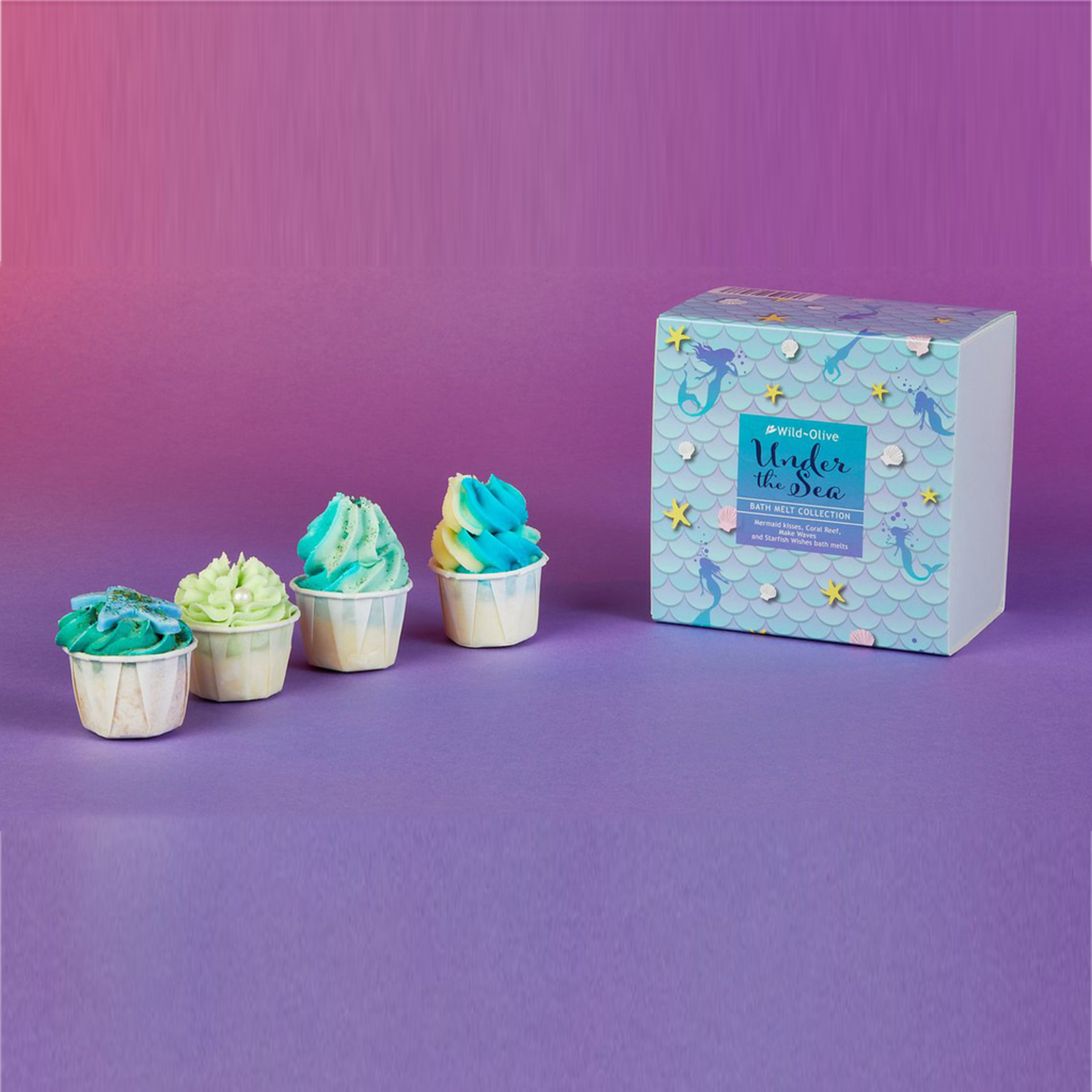 Gift Set - 4 Luxury Bath Melts - Under The Sea