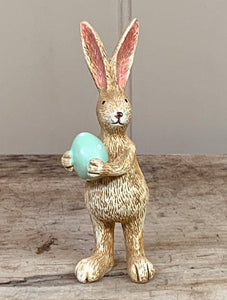 Easter Bunny / Rabbit with green spotty egg ..