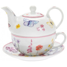 Load image into Gallery viewer, Butterfly Garden - Tea For One Teapot
