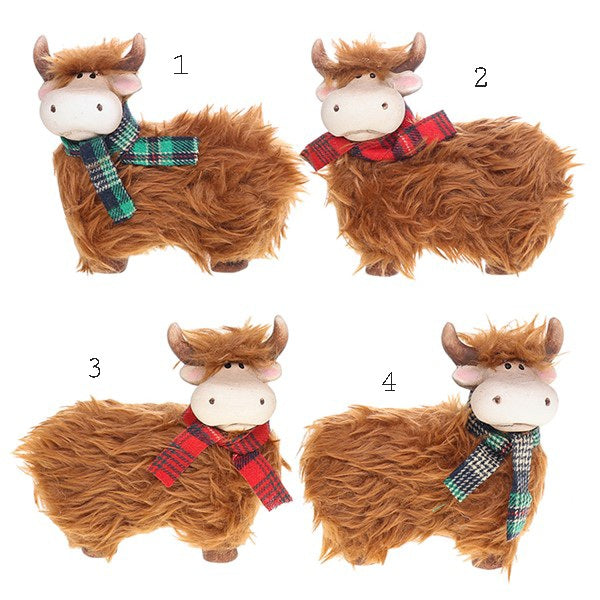 Highland Cows / Cow Standing Figures - Medium