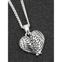 Load image into Gallery viewer, Angel Wings Silver Plated Necklace

