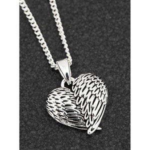 Angel Wings Silver Plated Necklace