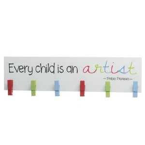 Every Child Is An Artist - Art Work Display Rack