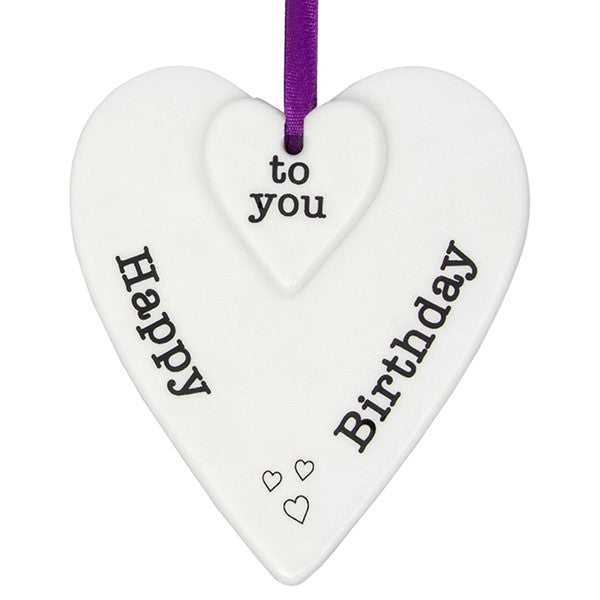 Keepsake Heart - Happy Birthday