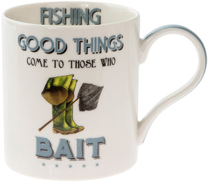 Comical Fishing Mug