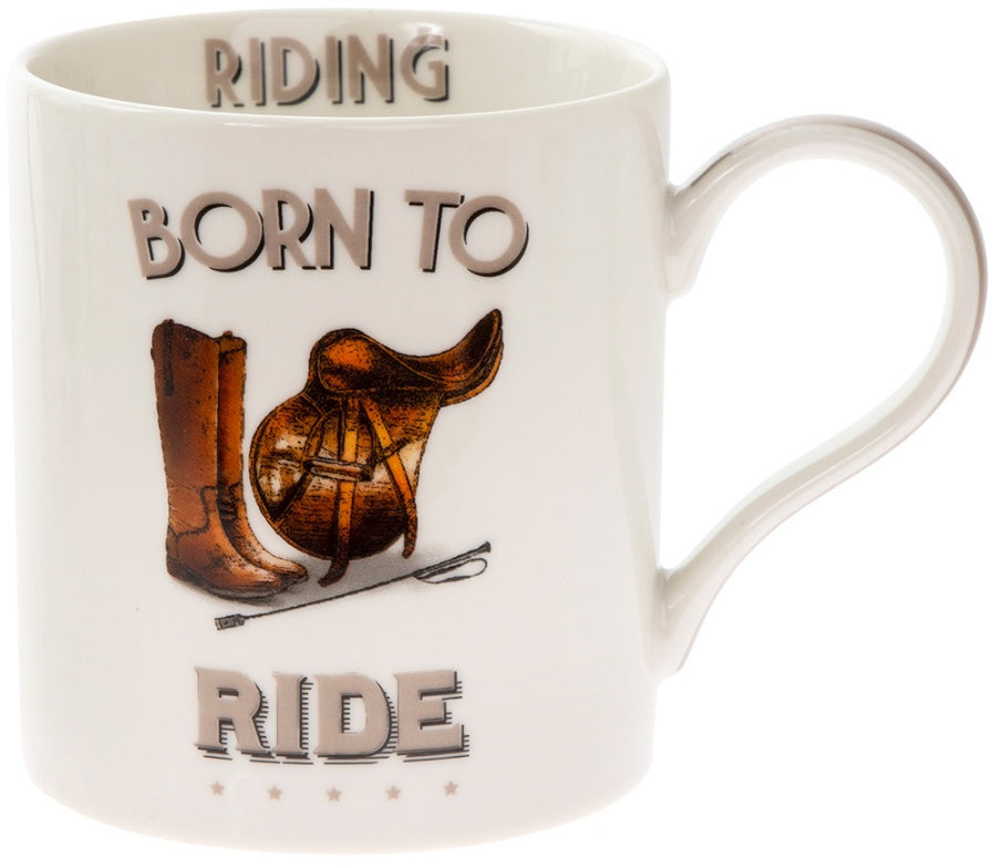 Comical Riding Mug
