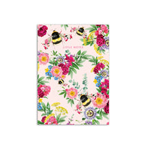 Load image into Gallery viewer, Pink Bee A6 Notebook
