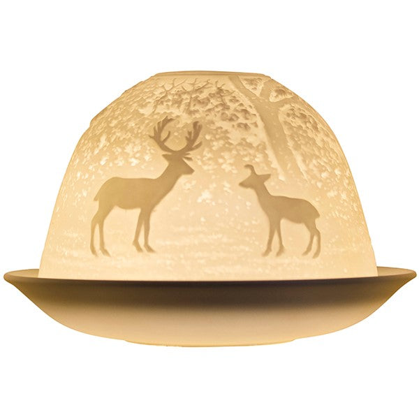 Nordic Lights - T-Light Holder - Deer / Stag