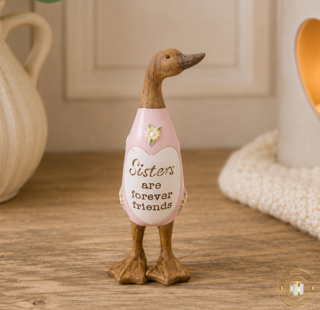12cm Tall Daisy Ducks - Mum, Nan, Grandma, Auntie, Friends, Family, Daughter