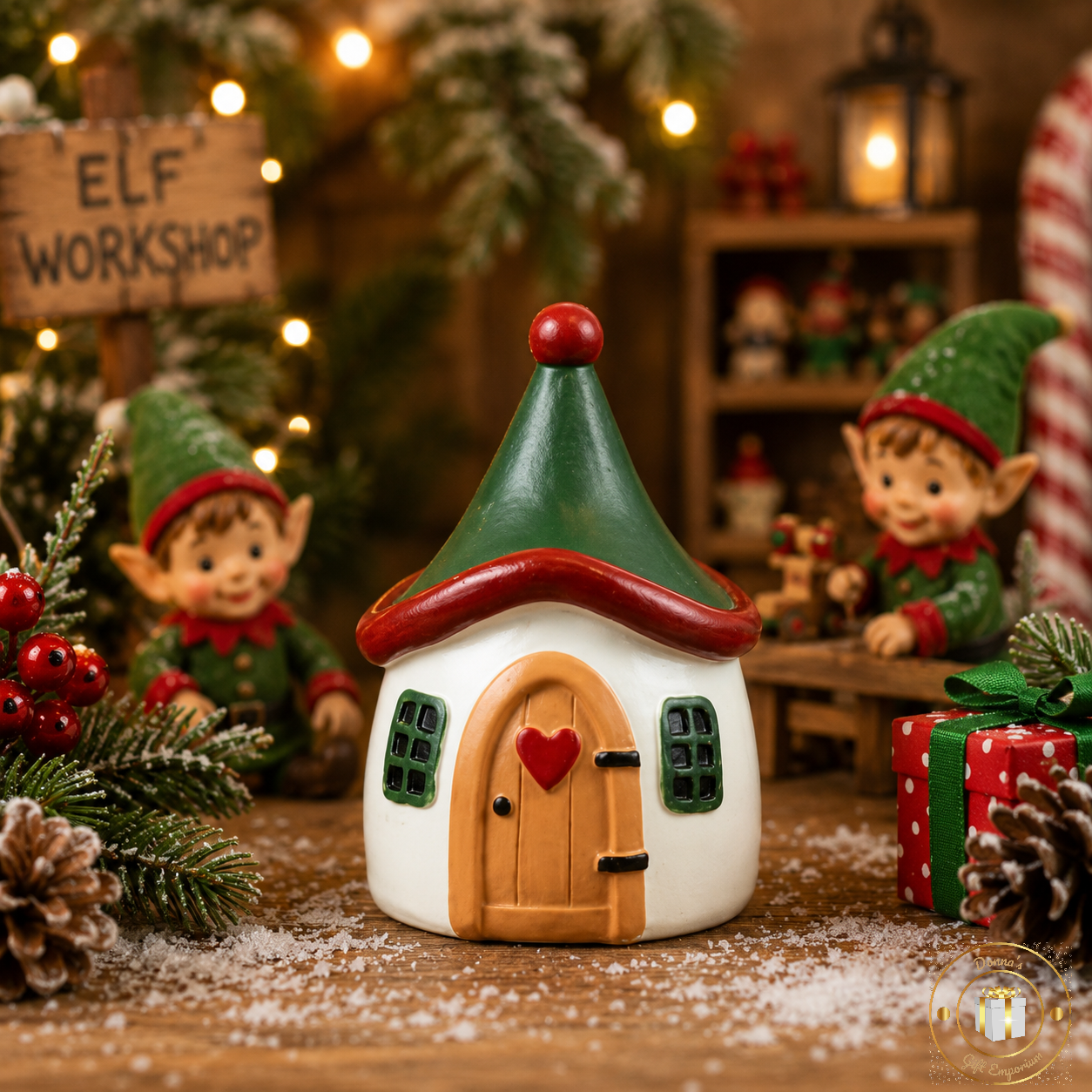 Magical Christmas Elf House - Small