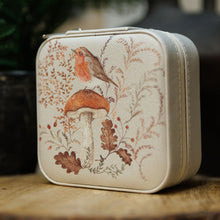 Load image into Gallery viewer, Jewellery Case - Robin, Hedgehog &amp; Hare
