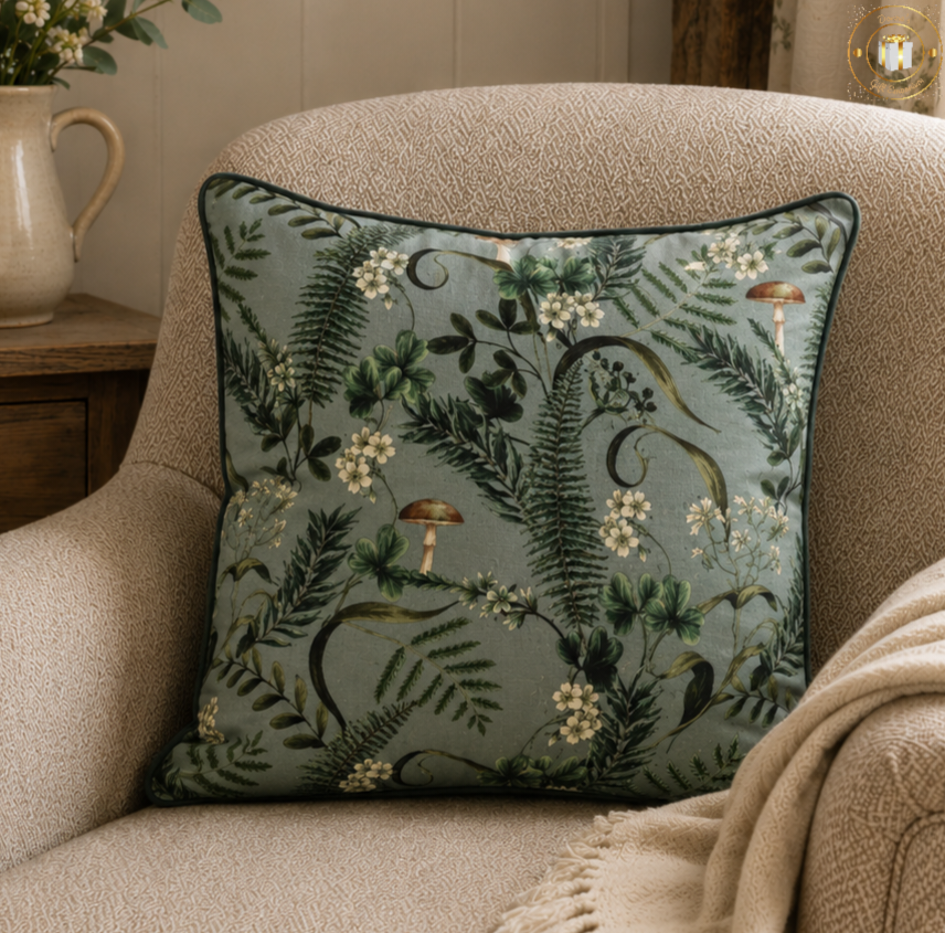 Woodland Fern Cushion