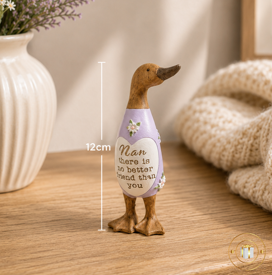 12cm Tall Daisy Ducks - Mum, Nan, Grandma, Auntie, Friends, Family, Daughter