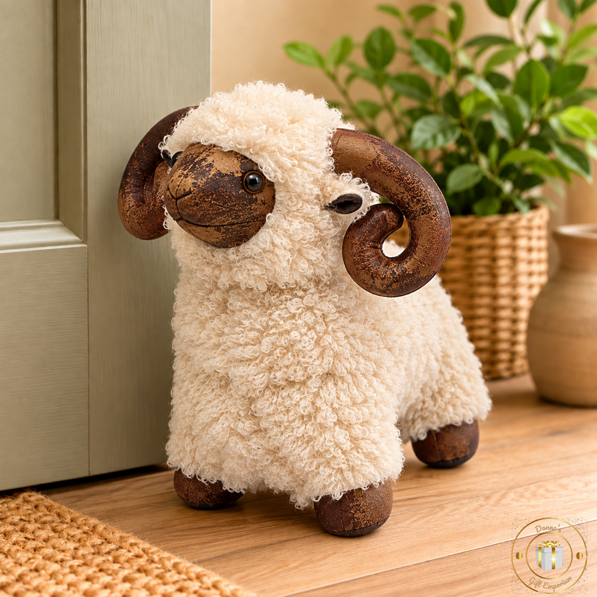 Highland Ram Doorstop