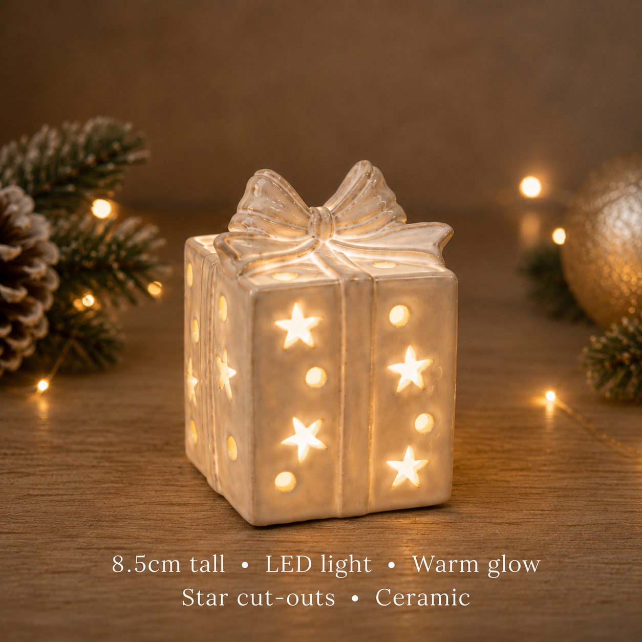 LED Christmas Present Decoration