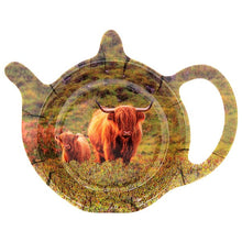 Load image into Gallery viewer, Tea Bag Tidy - Bree Merryn Highland Cow, Hare, Bee, Hedgehog, Fox &amp; Mushrooms, Robin, Pheasant, Horse, Garden Birds, Lemon Grove, Chrismas Animal Scene
