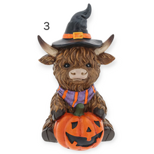 Load image into Gallery viewer, Halloween Highland Cows 🎃 14 To Choose From PRE-ORDER
