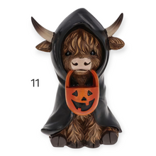 Load image into Gallery viewer, Halloween Highland Cows 🎃 14 To Choose From PRE-ORDER
