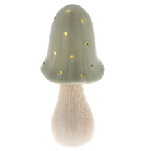 Load image into Gallery viewer, LED Mushroom Lamps ~ Pink &amp; Sage

