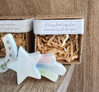 Tiny World Resin Keepsake In Box - Flower Vase House Angel Champagne Lucky Horseshoe Shooting Stars