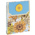 Charm Notebook - Butterfly Sunflower Leaf Dragonfly/Kingfisher