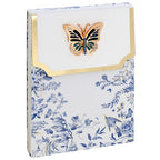 Charm Notebook - Butterfly Sunflower Leaf Dragonfly/Kingfisher