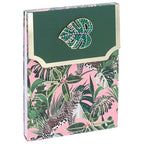 Charm Notebook - Butterfly Sunflower Leaf Dragonfly/Kingfisher