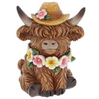 Garden Bloom Highland Cows