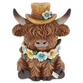 Garden Bloom Highland Cows