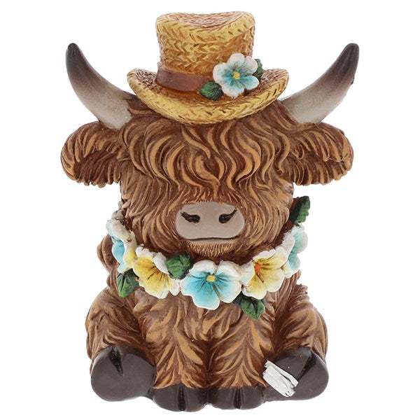 Garden Bloom Highland Cows