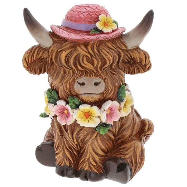 Garden Bloom Highland Cows