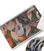 Sparkling Leaves Boxed Scarf