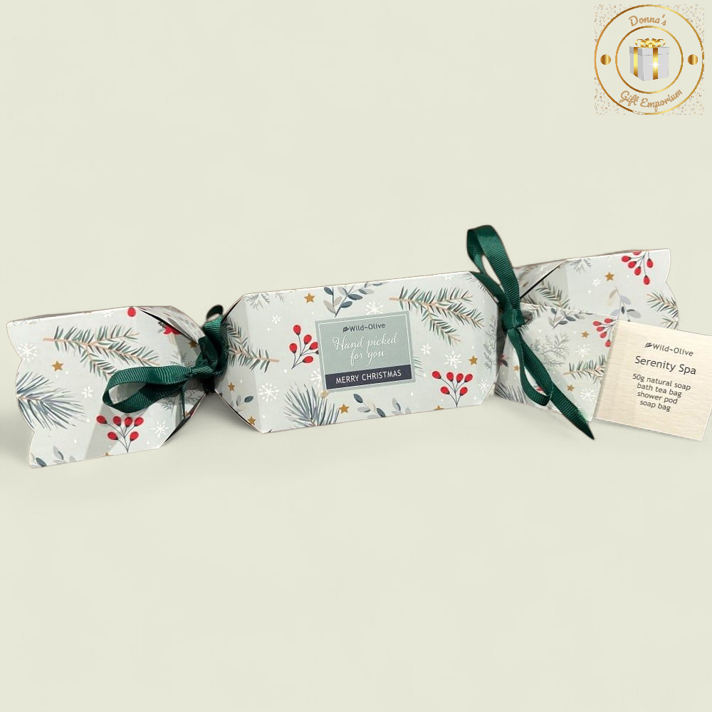 XL Christmas Cracker Bath & Body Gift Set -Serenity Spa